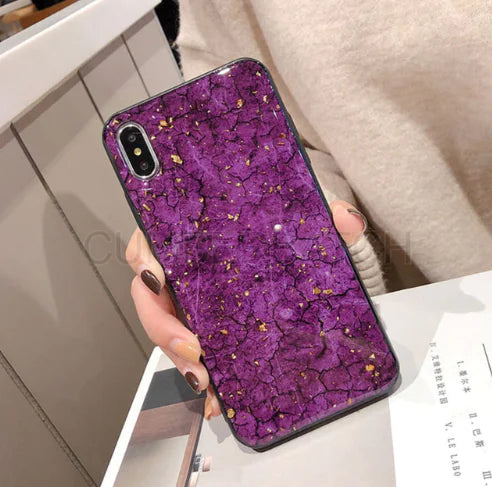 Mystic Gold Foil Resin Case for iPhone 7 Plus