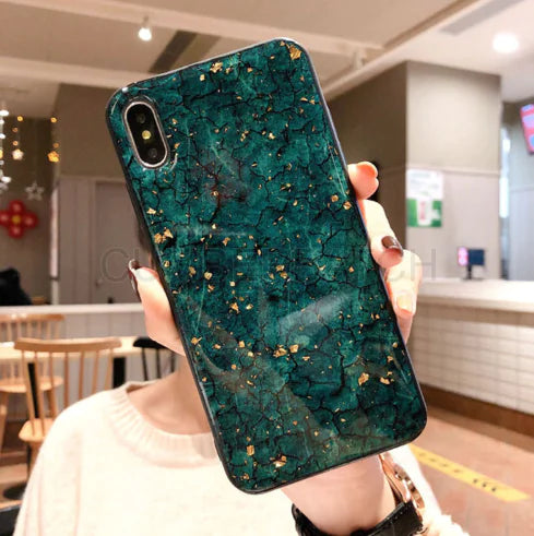 Mystic Gold Foil Resin Case for iPhone 7 Plus