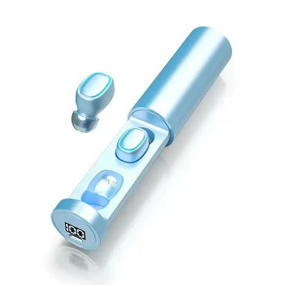 Cylinder Pull-out Binaural Wireless Bluetooth Headphones