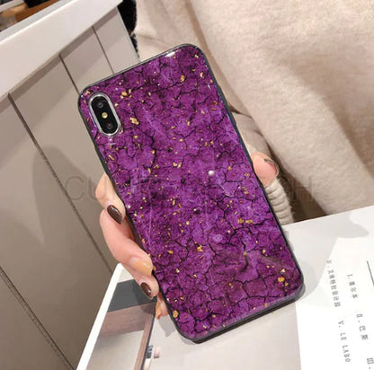 Mystic Gold Foil Resin Case for iPhone 7 Plus